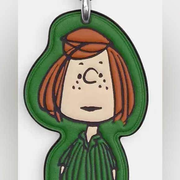 Coach X Peanuts Peppermint Patty Bag Charm - Picture 9 of 9
